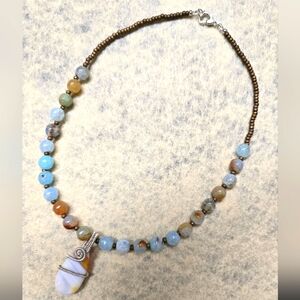 Handmade Agate Necklace